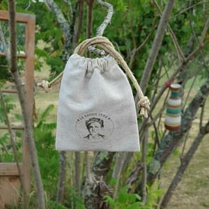 Pochette nomade en lin